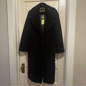 Sam Edelman Black Teddy Coat